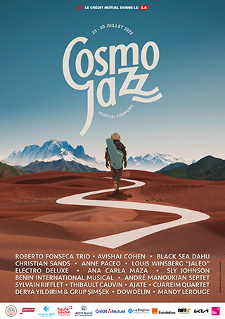 Affiche-lineup CosmoJazz Festival 2022