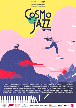 Affiche CosmoJazz Festival 2024