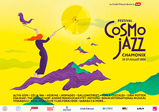 Affiche CosmoJazz Festival 2025